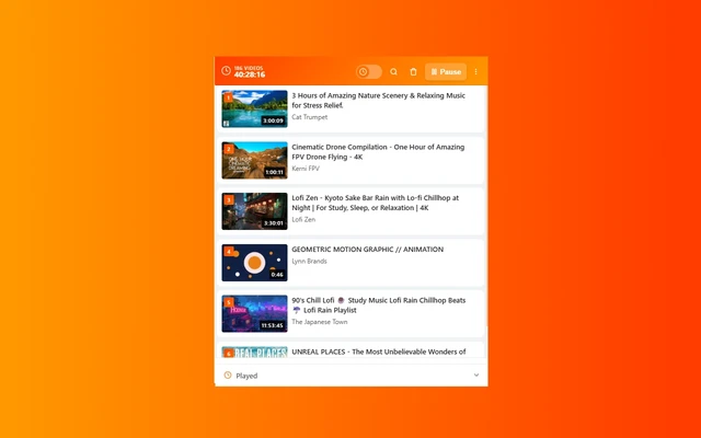 Streamline - YouTube Queue Manager